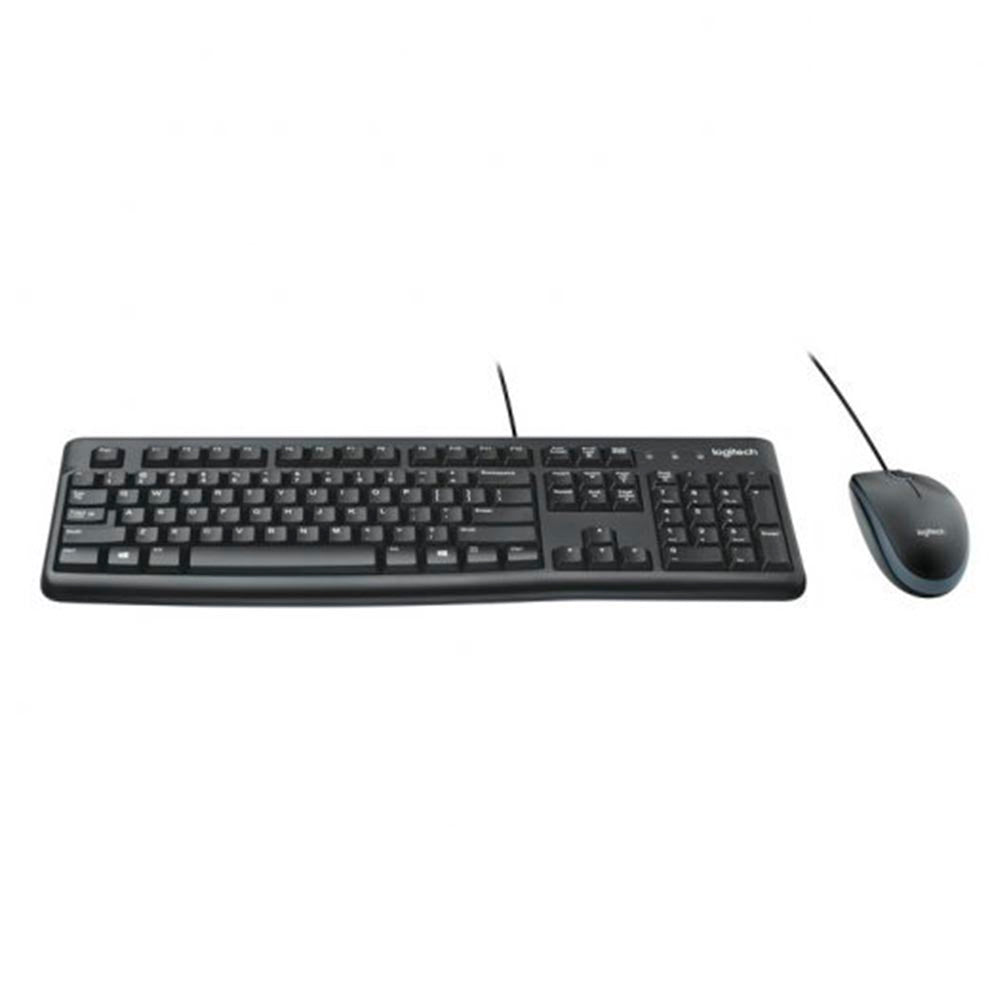 TECLADO+RATON LOGITECH MK120 USB NEGRO