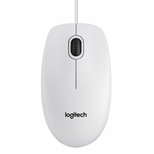 RATON LOGITECH B100 USB BLANCO OP6234028