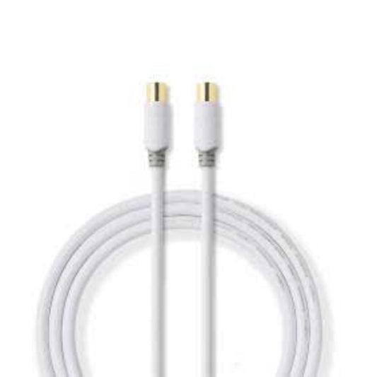 CABLE NEDIS CSBW40015WT20 COAXIAL 2.00M