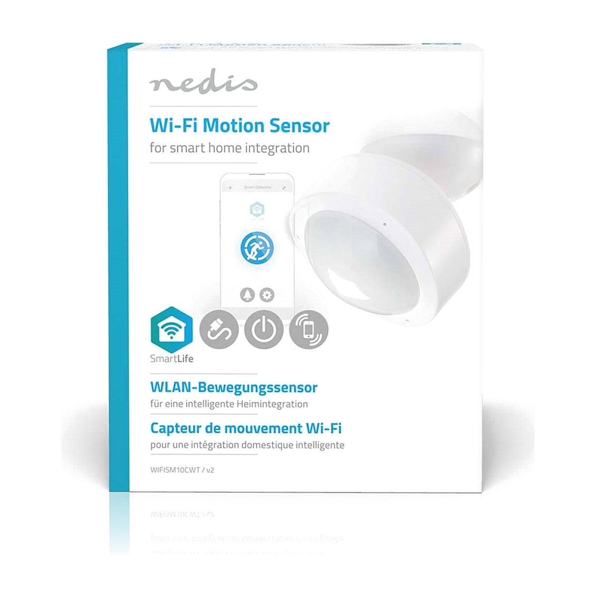 SENSOR NEDIS WIFISM10CWT MOVIMIENTO WIFI