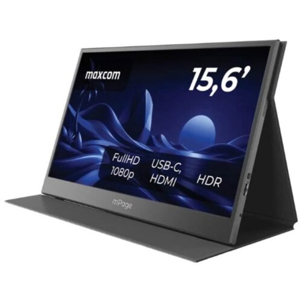 MONITOR MAXCOM LED 15" MPAGE15 PORTATIL