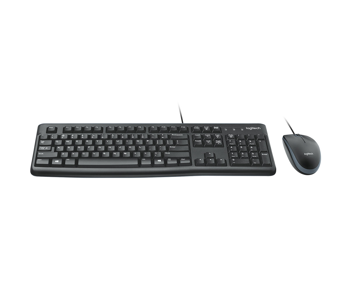 TECLADO+RATON LOGITECH MK120 USB NEGRO