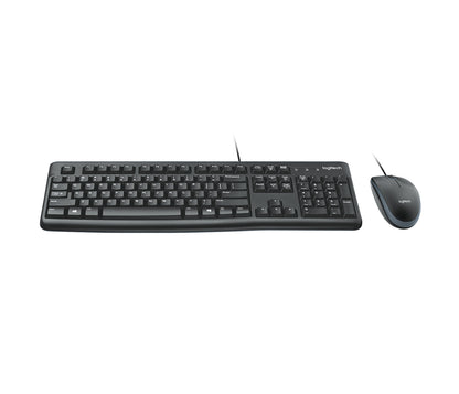 TECLADO+RATON LOGITECH MK120 USB NEGRO