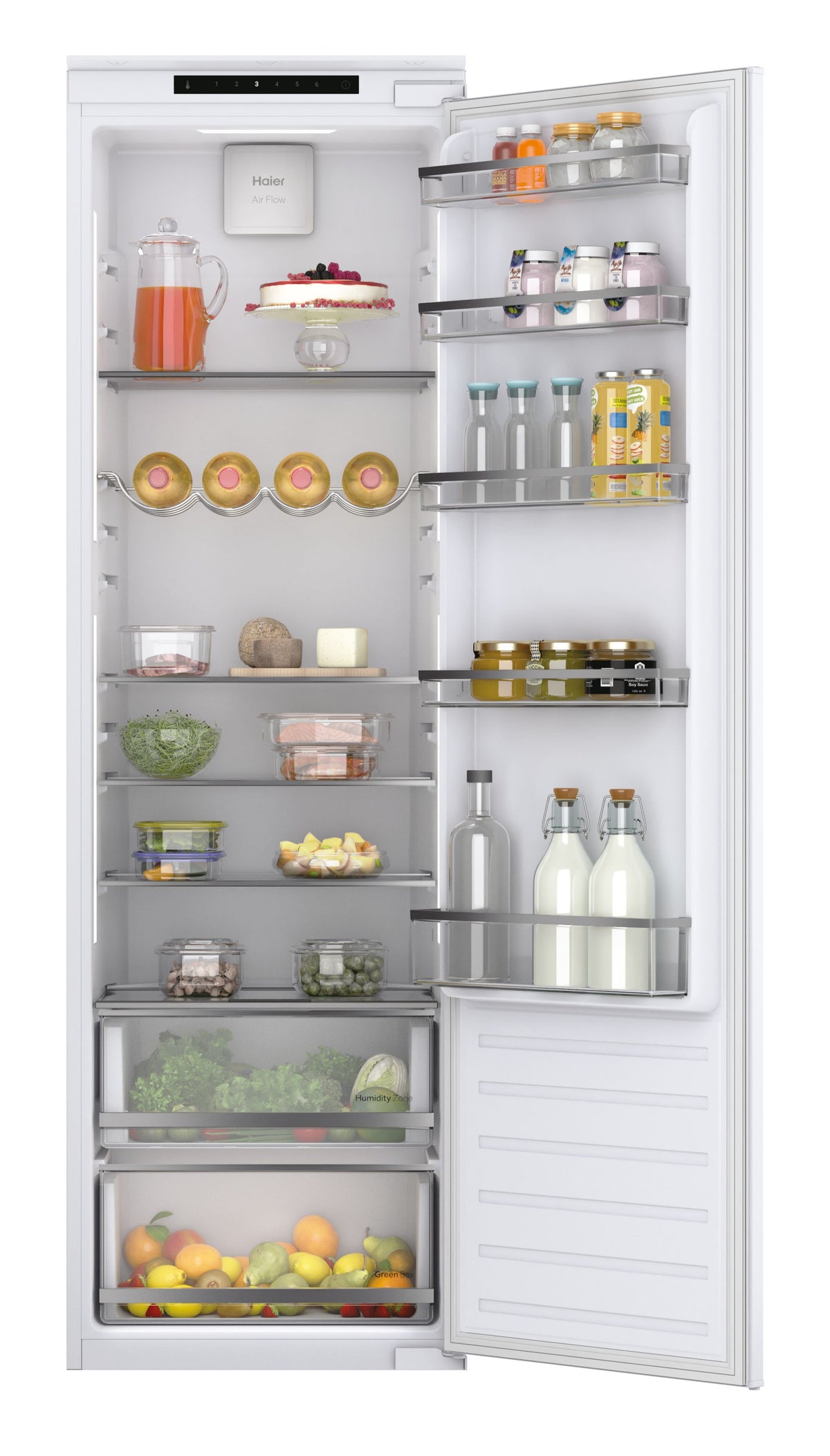 FRIG. HAIER HAMS518EW 1P E 1769X54 BLNCO
