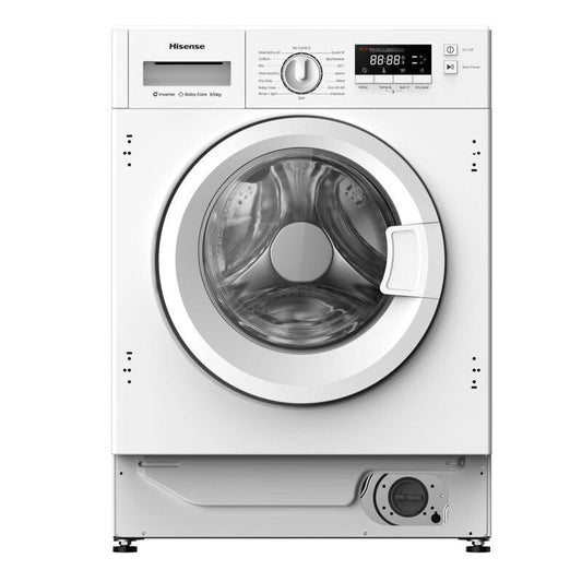 LAVADORA HISENSE WD3M841BWIES E/B 8-6KG-