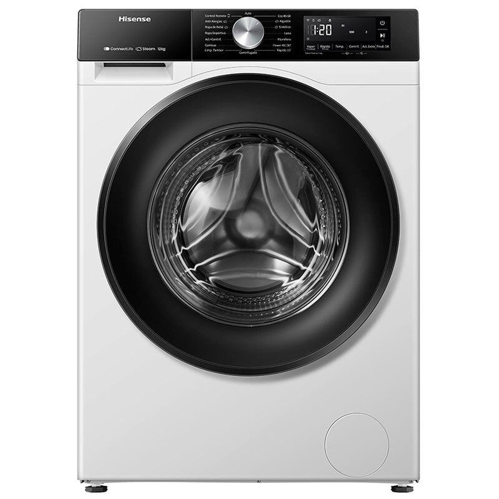 LAVADORA HISENSE WF3S1243BW3 A 12KG 1400