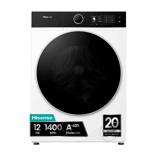 LAVADORA HISENSE WF5I1245BWR A 12KG 1400