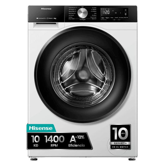 LAVADORA HISENSE WF3S1043BW1 A 10.5KG