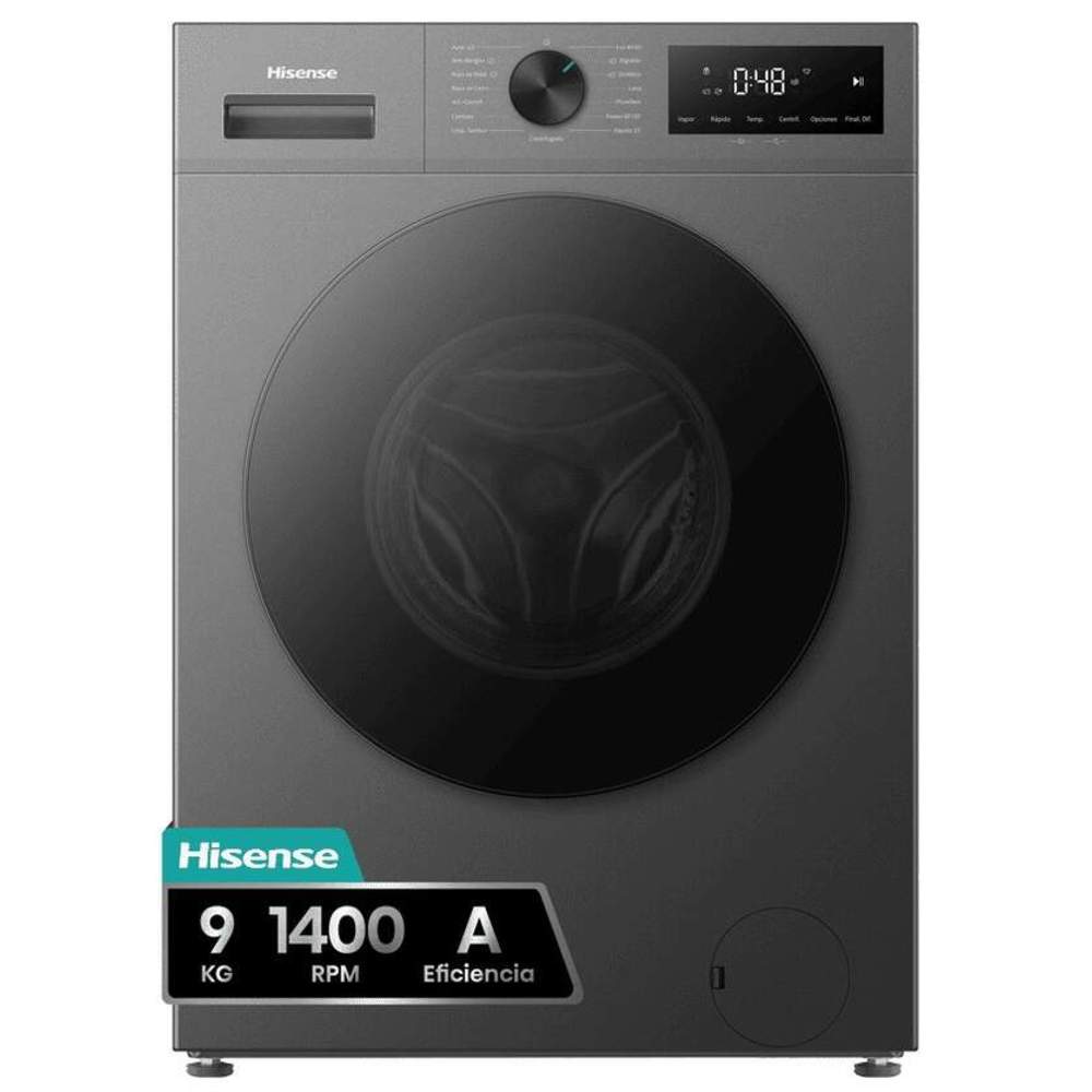 LAVADORA HISENSE WF1I9042BTP2 A 9KG - -