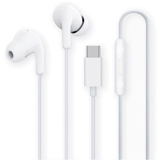 AURICULAR XIAOMI EARPHONES TYPE C WHITE
