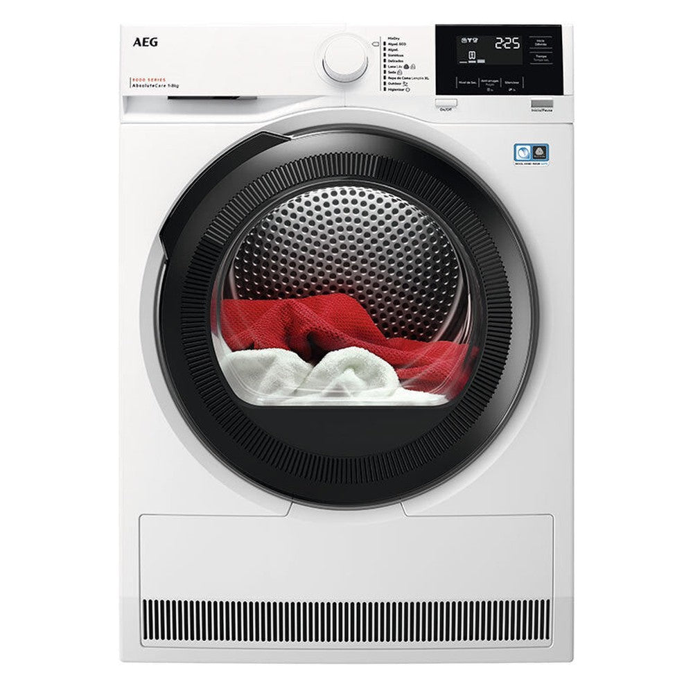 SECADORA AEG TR818A4OB C 8KG BLANCA
