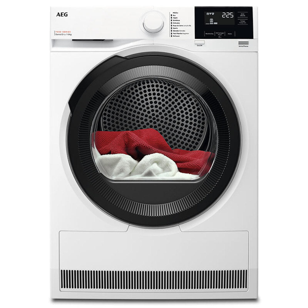 SECADORA AEG TR718EBOB D 8KG BLANCA
