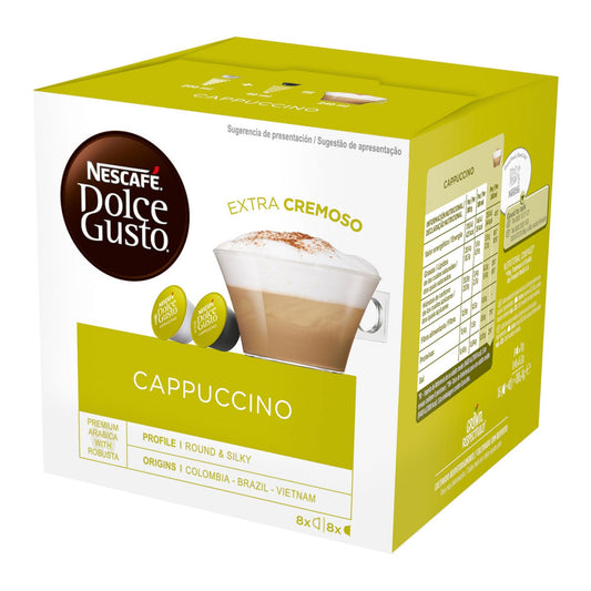 CAPSULAS NESTLE CAPUCCINO 16 CAPSULAS