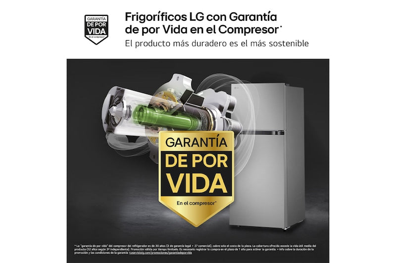 FRIG. LG GTBV22PYNJ E 145X55CM INOX