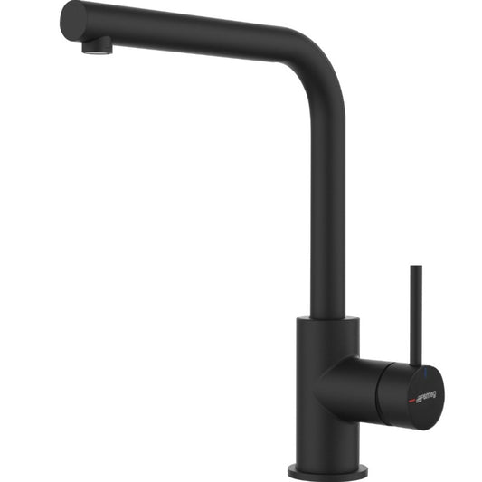 GRIFO SMEG MLMN CA¥O GIRATORIO NEGRO