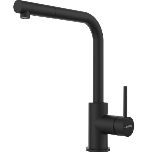 GRIFO SMEG MLDMN CA¥O EXTRAIBLE NEGRO