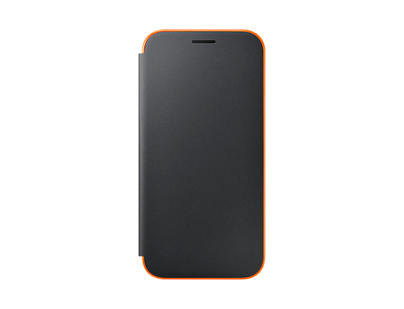 FUNDA SAMSUNG FLIP COVER NEON A5 NEGRA