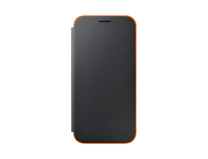FUNDA SAMSUNG FLIP COVER NEON A5 NEGRA