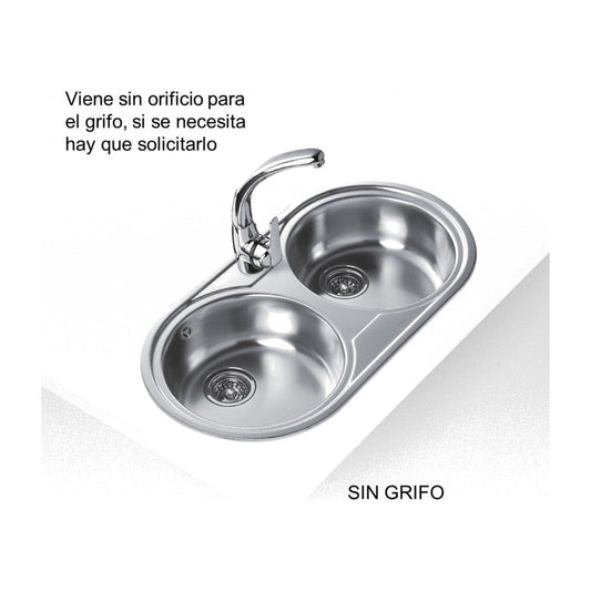 FREG TEKA DUETTA 2C INOX 10109025