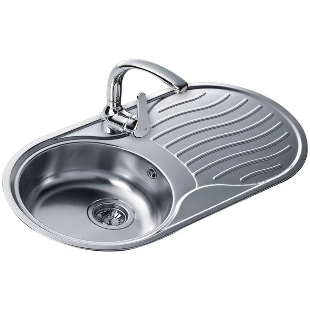 FREG TEKA DR-80 1C+1E DCHA INOX 11110005