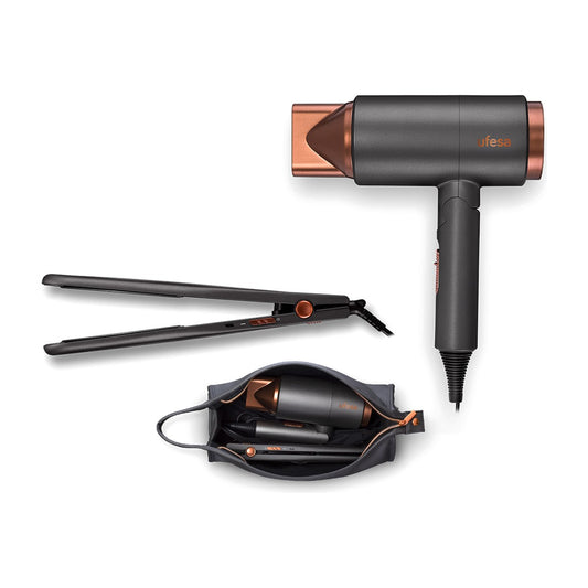 SECADOR UFESA MY GLAMOUR SET + PLANCHA