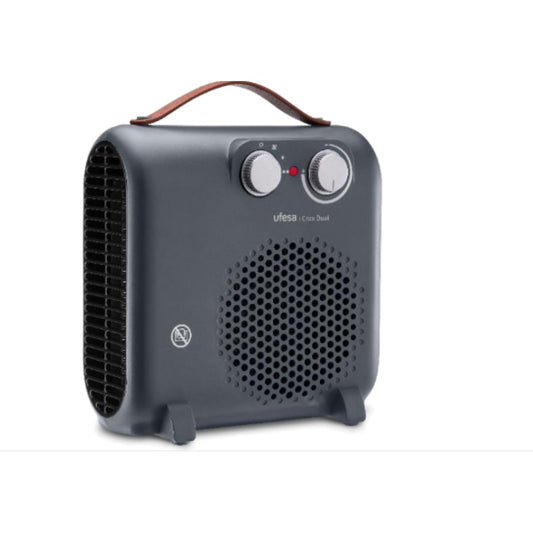 CALEFACTOR UFESA CRUX DUAL GREY 2000W