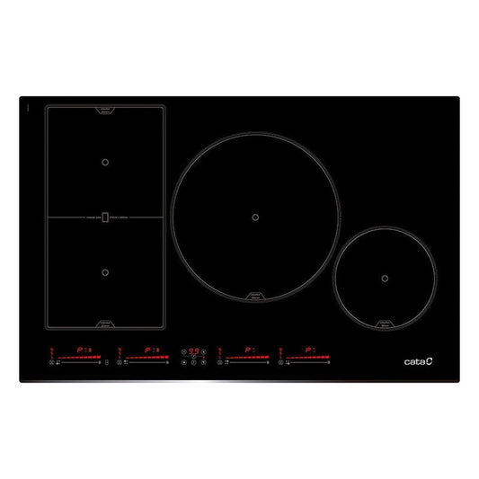 ENCIM CATA INSB 8021 BK /A 80CM 3 INDUCC
