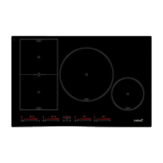 ENCIM CATA INSB 8021 BK /A 80CM 3 INDUCC