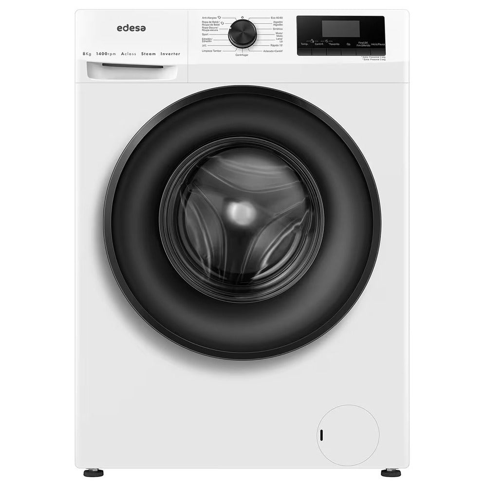 LAVADORA EDESA EWF-8402WH A 8KG 1400RP