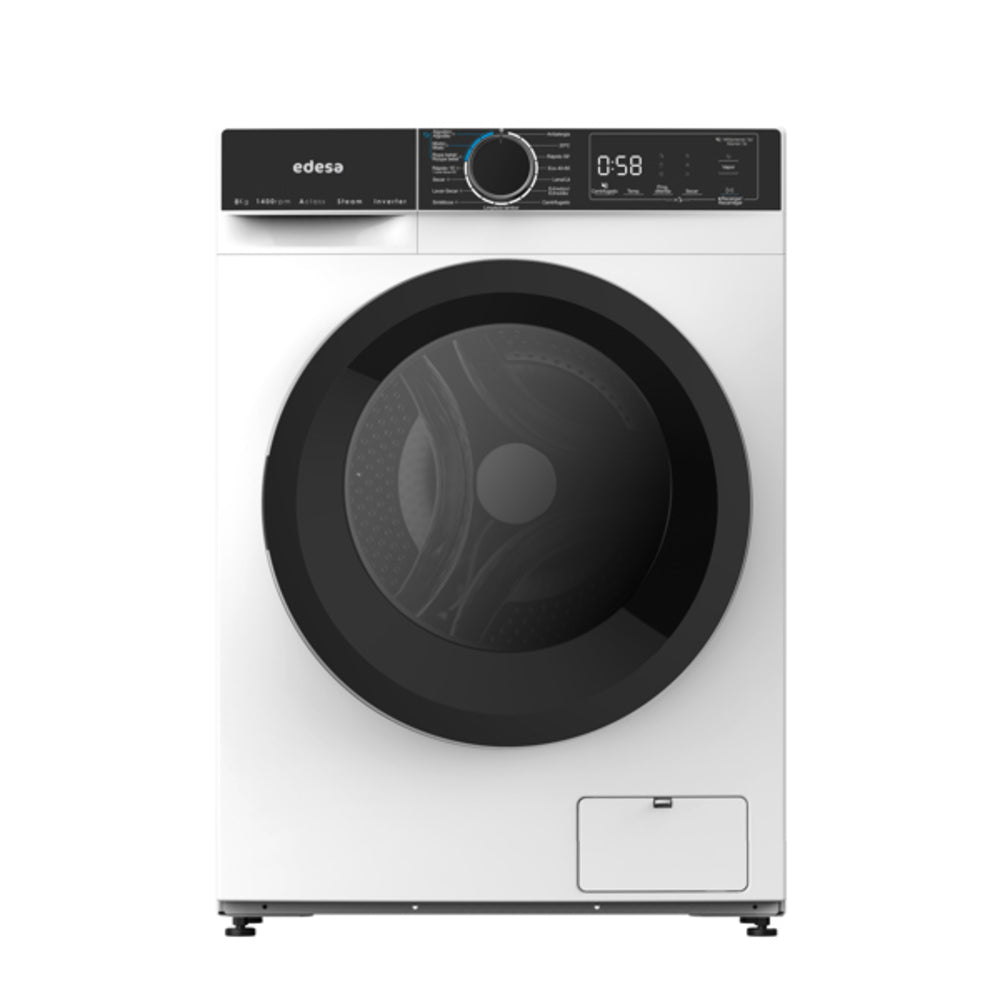 LAVADORA EDESA EWS-8401WH A/D 8/6KG 1400
