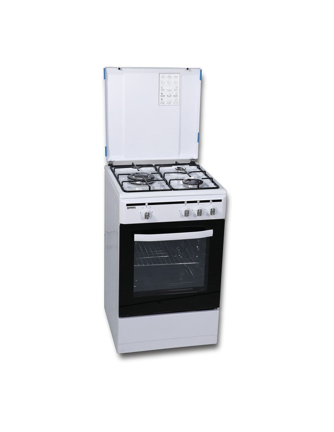 COCINA ROMMER VCH350FG GB 3GAS BLANCA