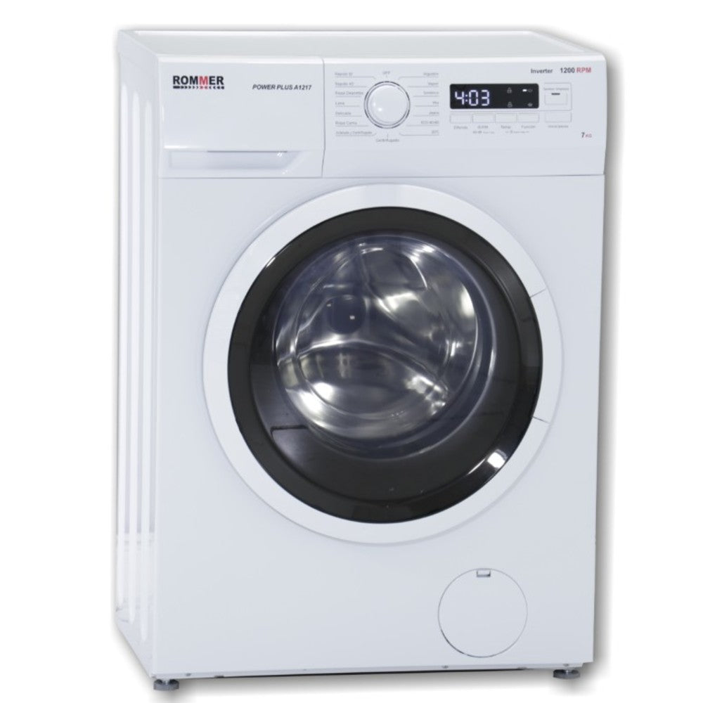 LAVADORA ROMMER POWER PLUS A1217 A 7KG -