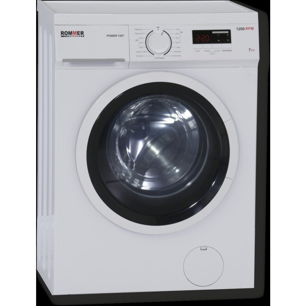 LAVADORA ROMMER POWER 1207 D 7KG 1200RPM