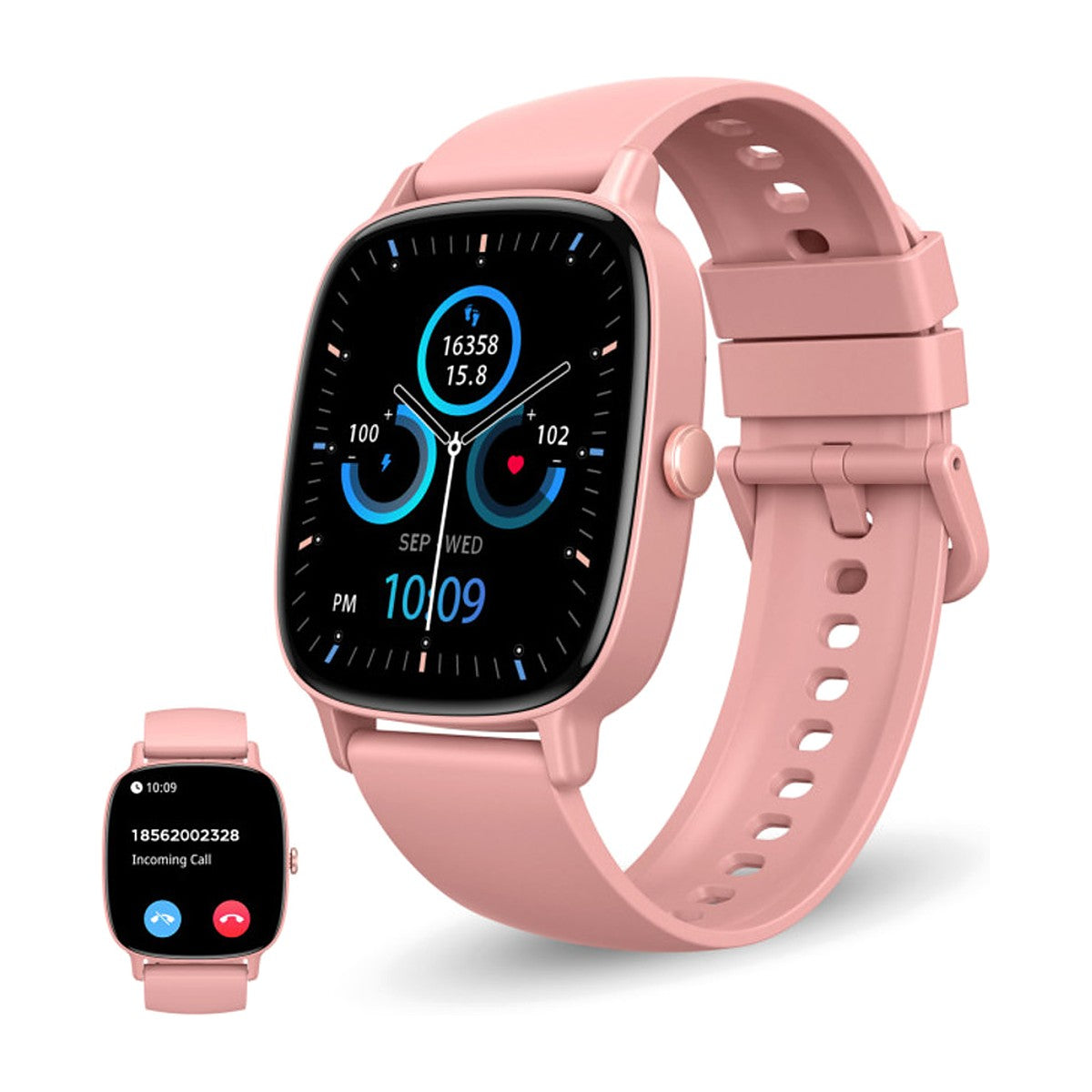 RELOJ KSIX PULSE TFT ROSA