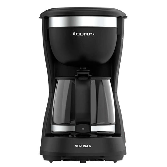 CAFETERA TAURUS VERONA 6 6T 600W NEGRA