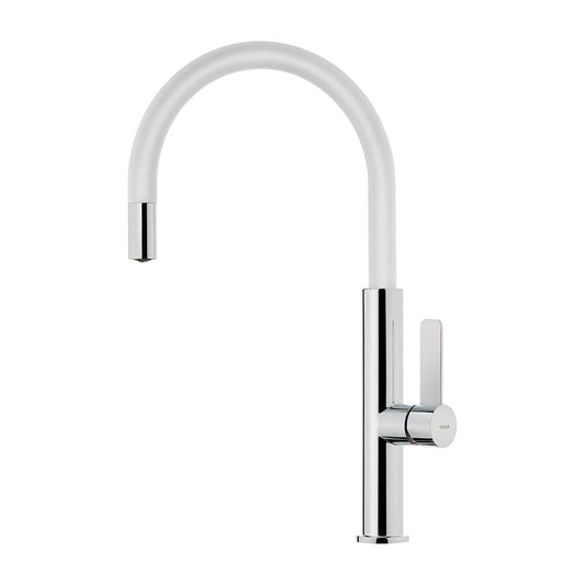 GRIFO TEKA TOP FOT 995 CROMO/BLANCO