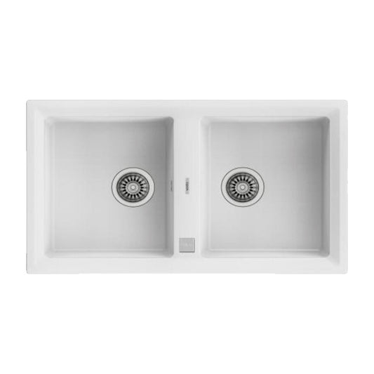 FREG TEKA STONE 90 B-TG 2C V.AUTO BLANCO