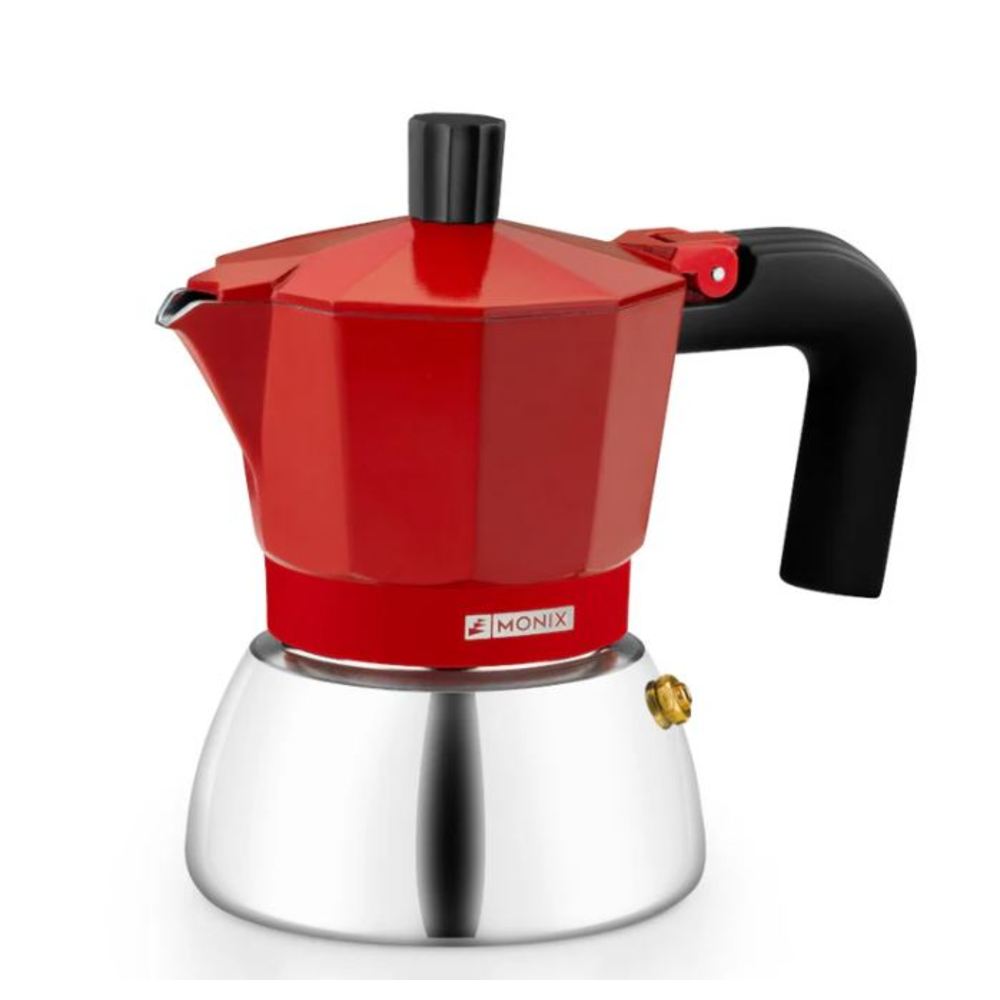 CAFETERA MONIX INDUCCION INOX RED 6TAZAS