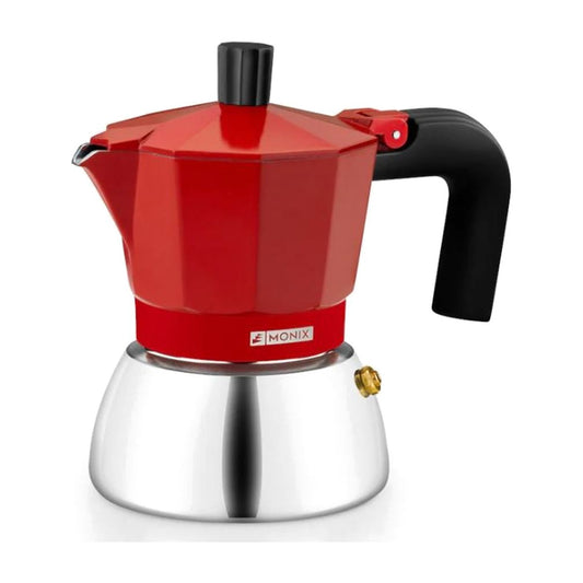 CAFETERA MONIX INDUCCION INOX RED 6TAZAS