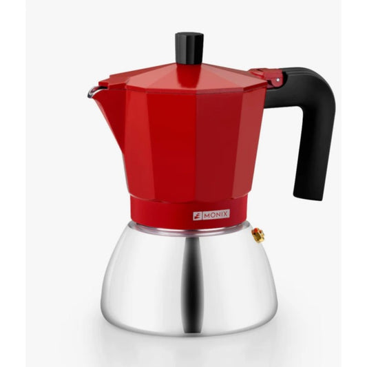 CAFETERA MONIX INDUCCION INOX RED 9TAZAS