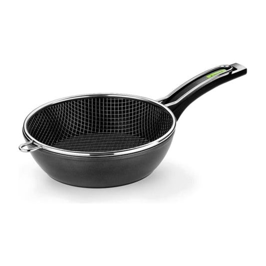 SARTEN MONIX M481324 FREIDORA 24 GREEN -