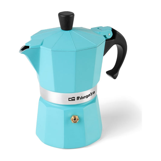 CAFETERA ORBEGOZO KFV 345 3 TAZAS AZUL