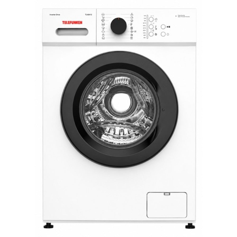 LAVADORA TELEFUNKEN TLK8A12 A 8KG 1200RP