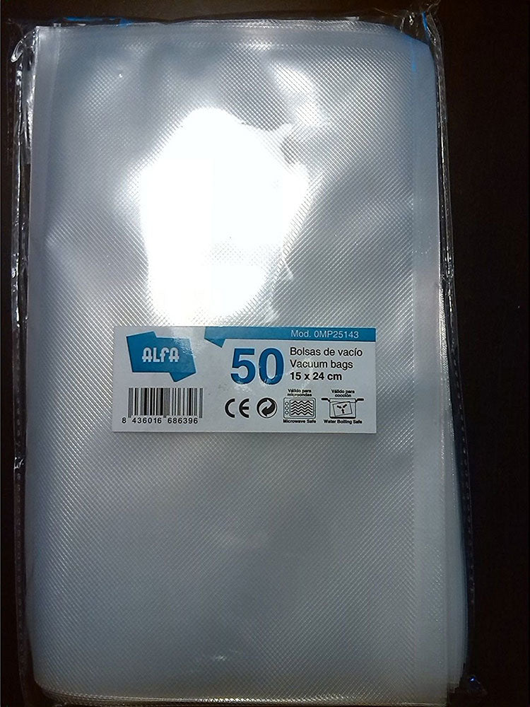 BOLSAS ALFA 0MP2514300 15X24CM 50UNDS