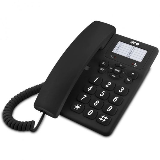 TELEFONO SPC 3602N SOBREMESA NEGRO