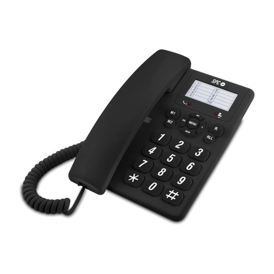 TELEFONO SPC 3602N SOBREMESA NEGRO