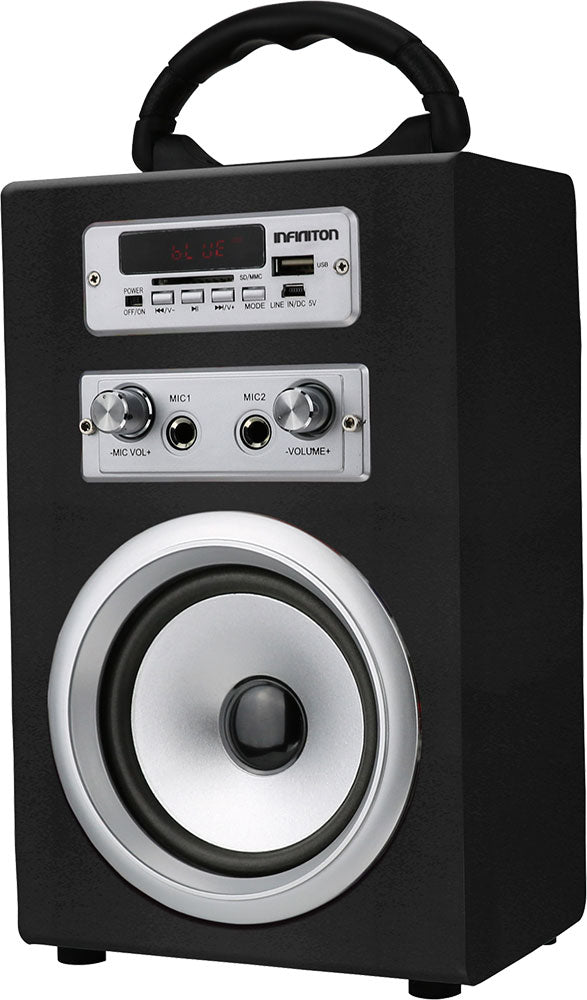 ALTAVOZ INFINITON K8NEGRO 5W FM BLUETO