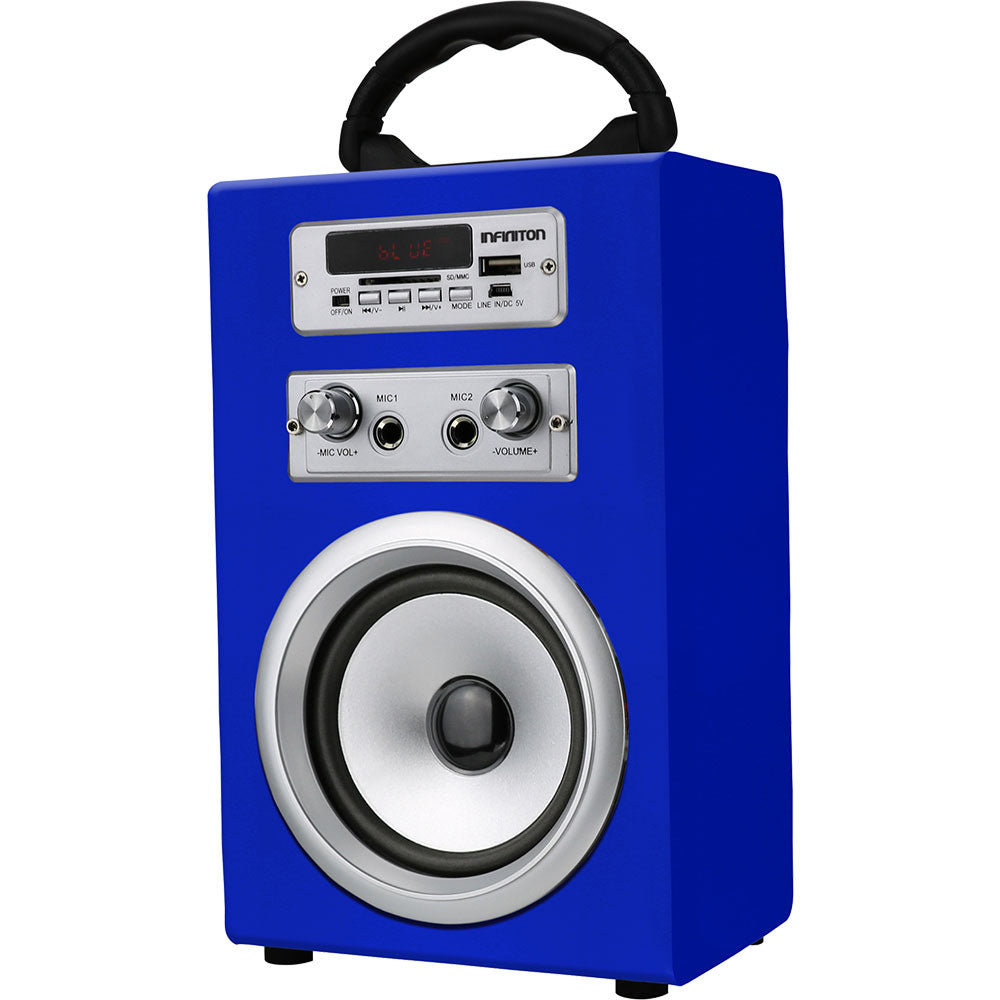ALTAVOZ INFINITON K8AZUL 5W FM BLUETOO