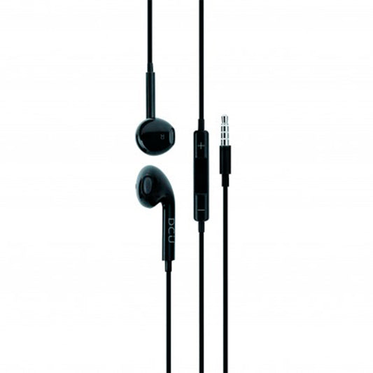 AURICULARES DCU 34151001 NEGRO BOTON
