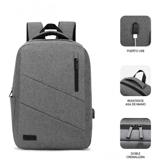 MALETIN SUBBLIM SUBBP-2BL2000 GREY 15,6"